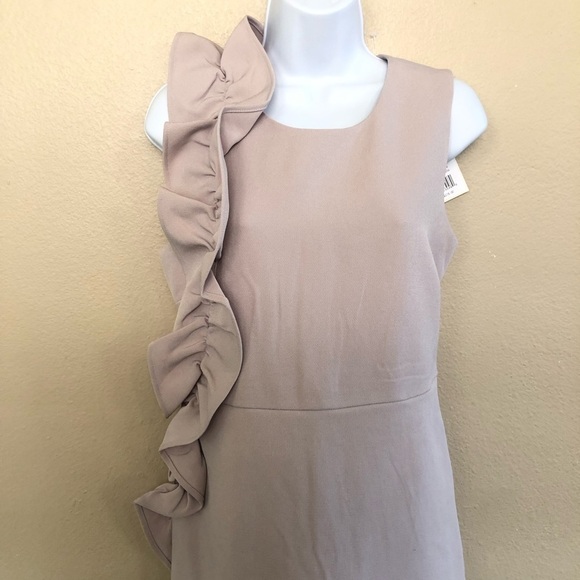 FREE GENERATION Los Angeles Ruffle Frill Sheath Mini Dress Size M - Picture 6 of 15